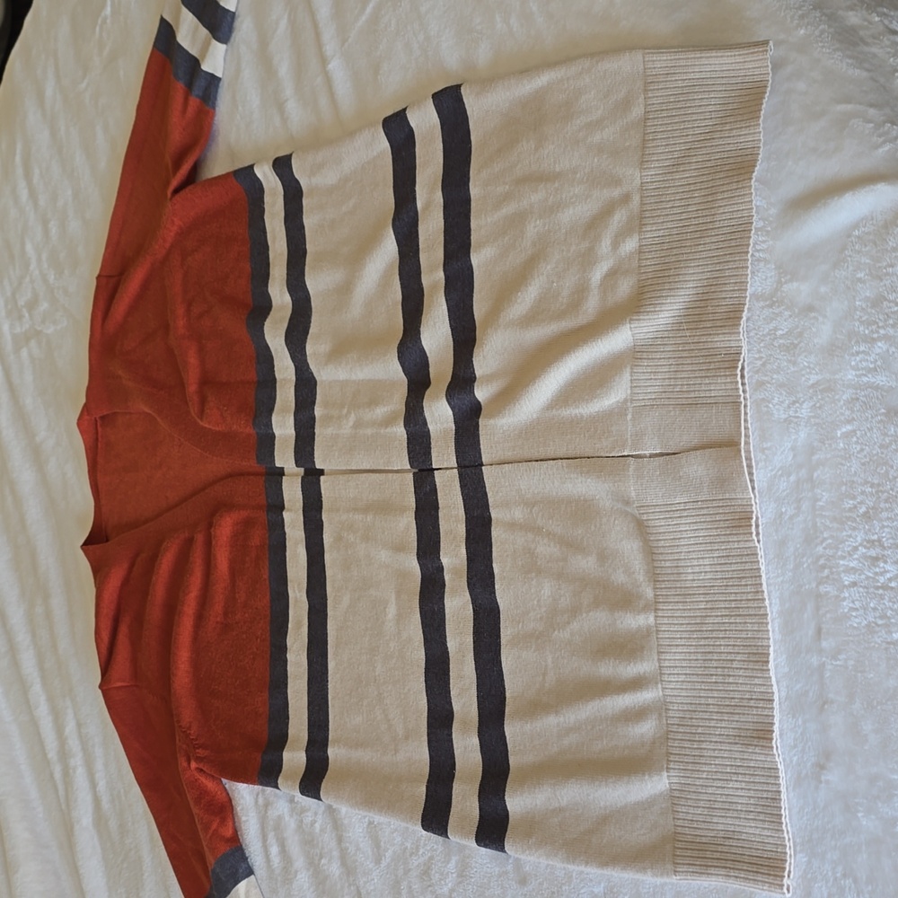 Color Block Open Front Cardigan‎ Size 0M - Picture 7 of 10